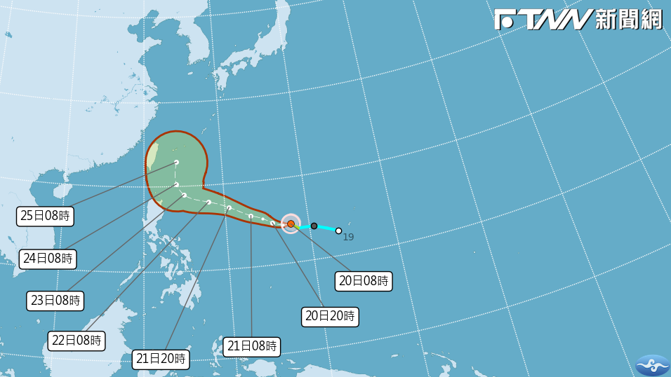 「米克拉」颱風誕生！氣象專家曝有望轉中颱
