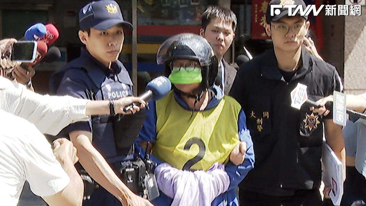 影／砍傷汶汶兇嫌移送激動暴走　拒上警車大