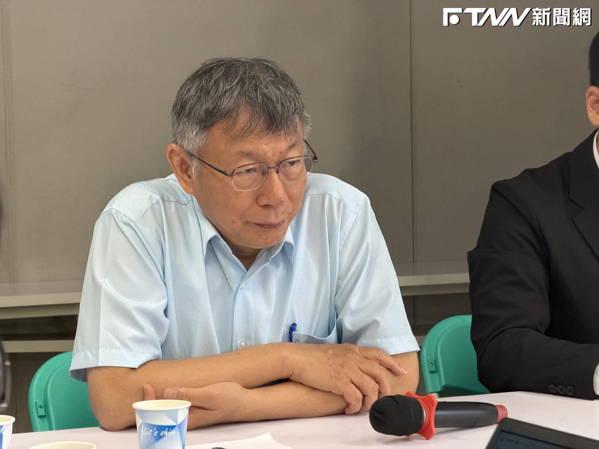 內湖淹水後蔣萬安推AI防洪APP　柯文哲