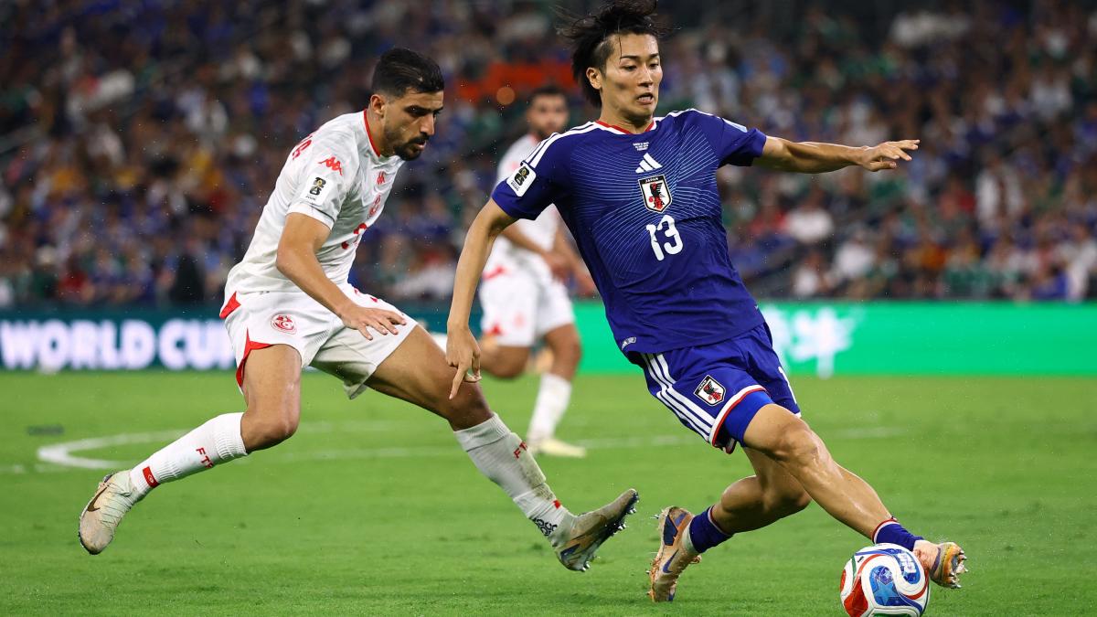 日本4球痛宰突尼西亞！開賽4分鐘就破門　